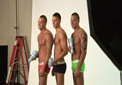 Jason Visconti, Jimmy Visconti, Joey Visconti gay individual models video from Visconti Triplets