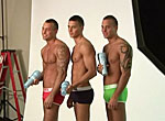 Jason Visconti, Jimmy Visconti, Joey Visconti gay individual models video from Visconti Triplets